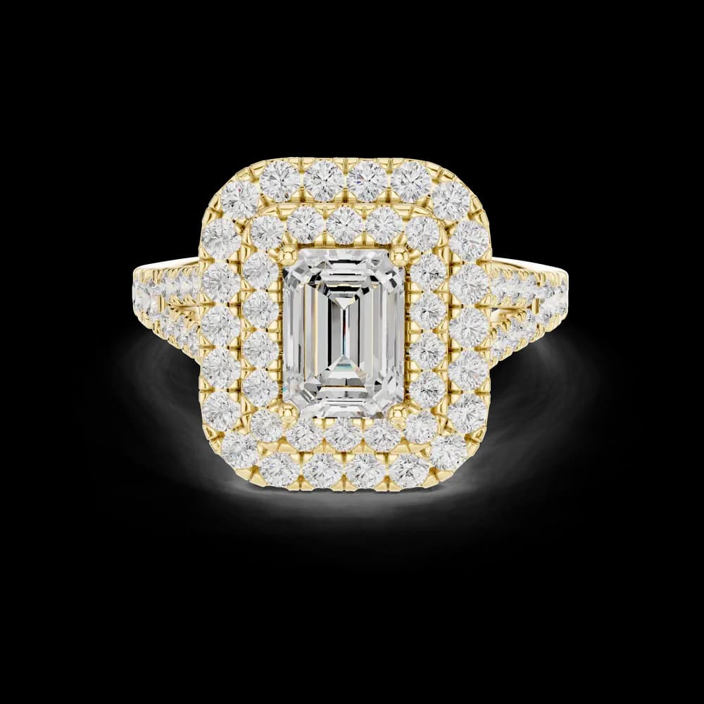 Sculpted Wave Lab Grown Diamond Ring - Image 3 Sculpted Wave Lab Grown Diamond Ring, view 3 of 6