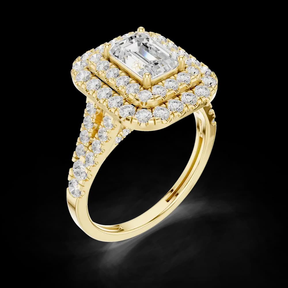 Sculpted Wave Lab Grown Diamond Ring - Image 5 Sculpted Wave Lab Grown Diamond Ring, view 5 of 6