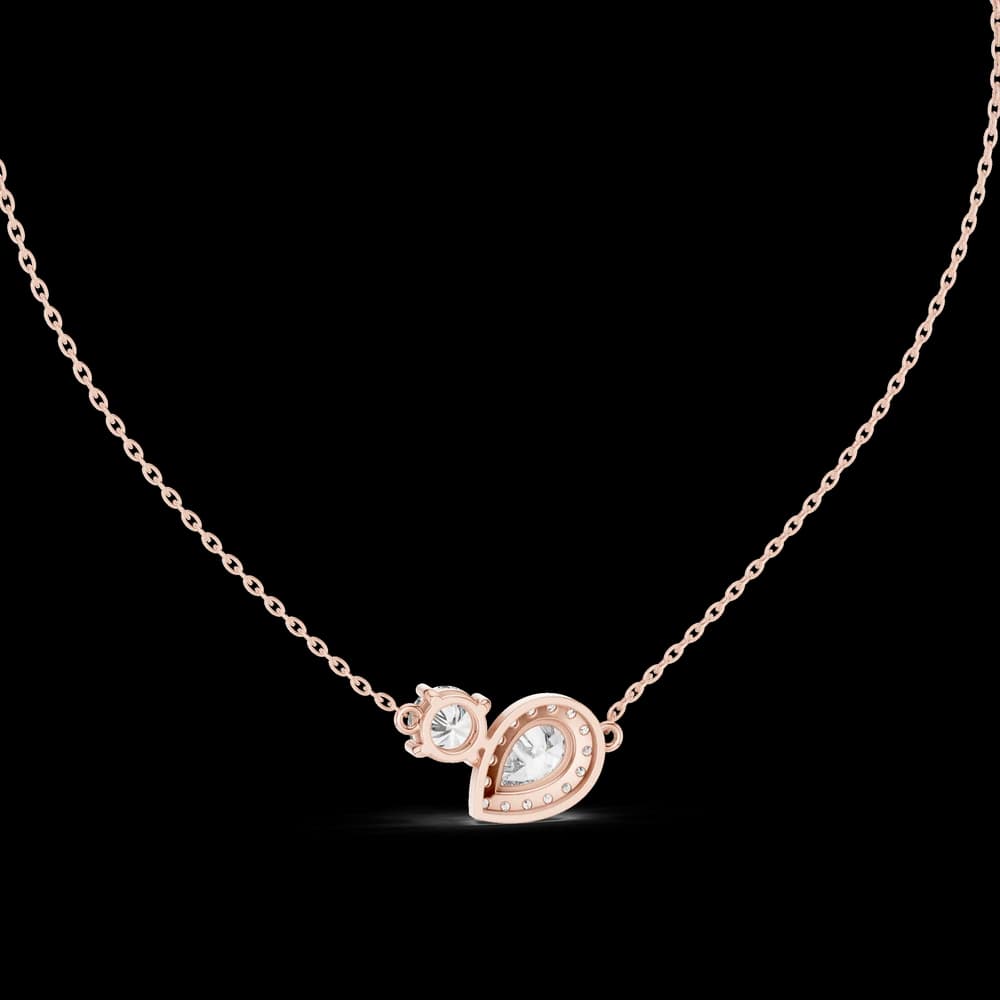 Secret Garden lab grown diamond pendant - Image 1 Secret Garden lab grown diamond pendant, view 1 of 6