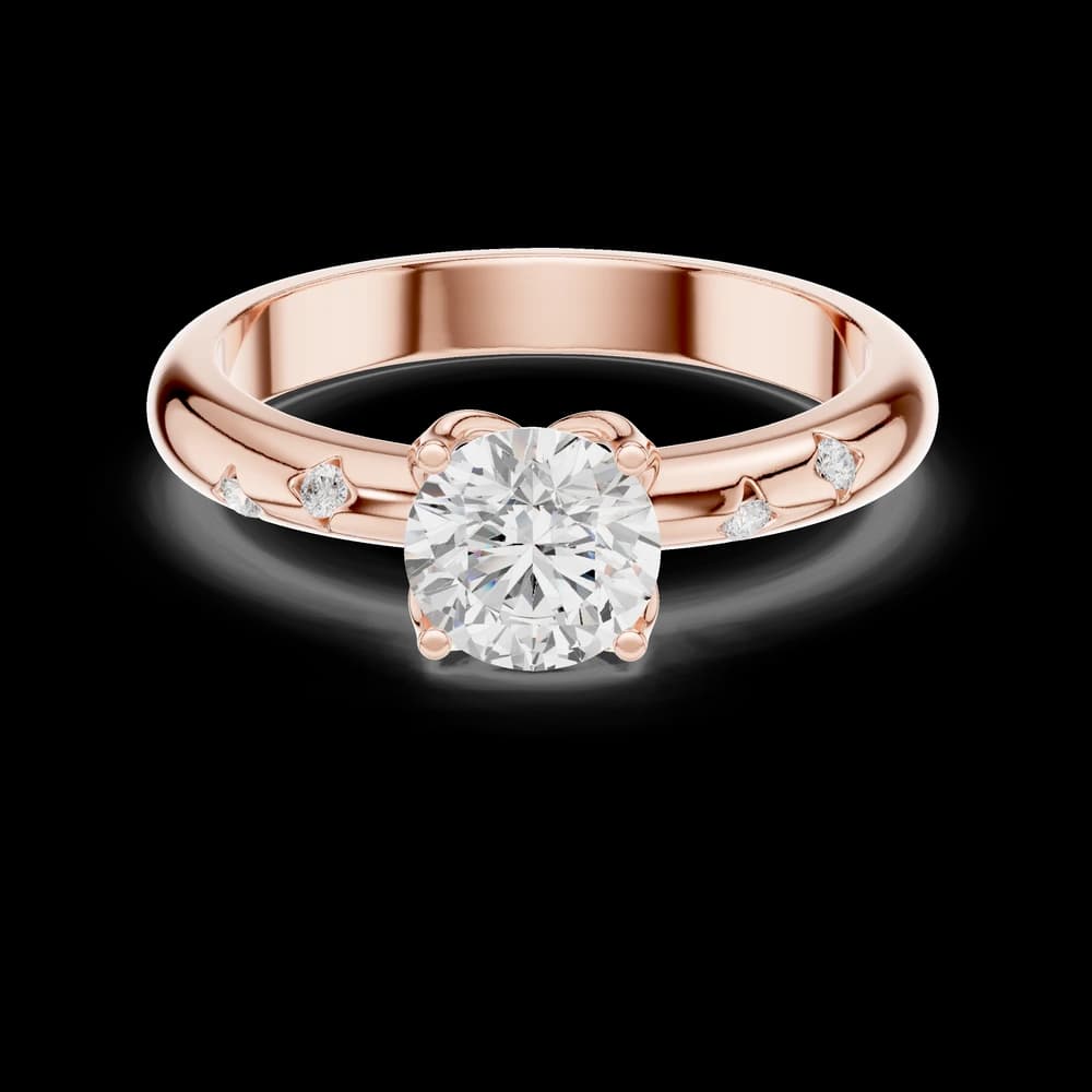 Seven Stone Lab Grown Diamond Ring - Image 1 Seven Stone Lab Grown Diamond Ring, view 1 of 6