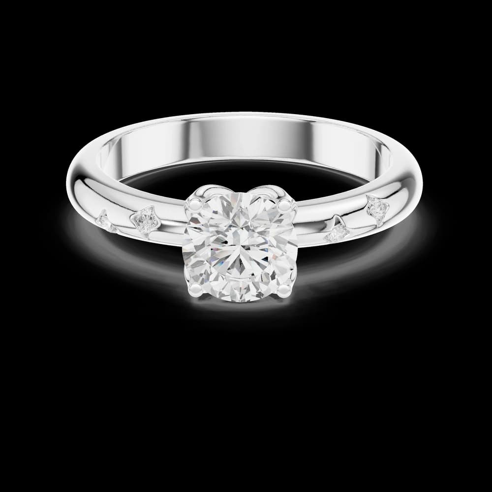 Seven Stone Lab Grown Diamond Ring - Image 2 Seven Stone Lab Grown Diamond Ring, view 2 of 6