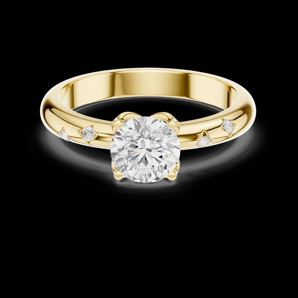 Seven Stone Lab Grown Diamond Ring - Image 3 Seven Stone Lab Grown Diamond Ring, view 3 of 6