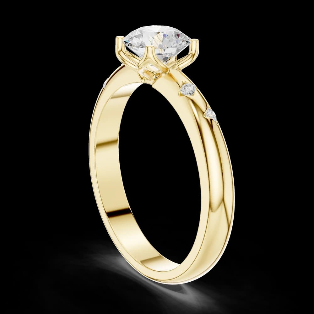 Seven Stone Lab Grown Diamond Ring - Image 4 Seven Stone Lab Grown Diamond Ring, view 4 of 6