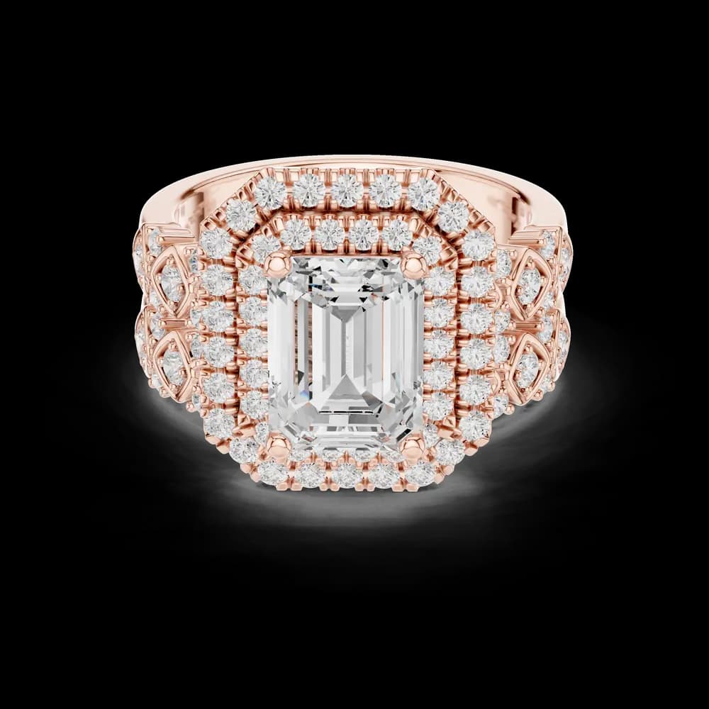 Shell Cove Lab Grown Diamond Open Wire Ring - Image 4 Shell Cove Lab Grown Diamond Open Wire Ring, view 4 of 9