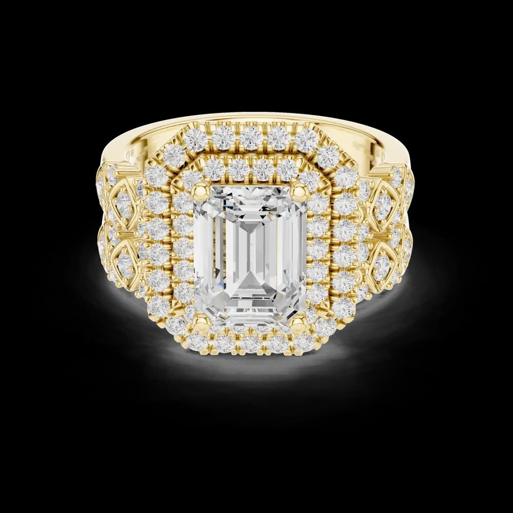 Shell Cove Lab Grown Diamond Open Wire Ring - Image 6 Shell Cove Lab Grown Diamond Open Wire Ring, view 6 of 9