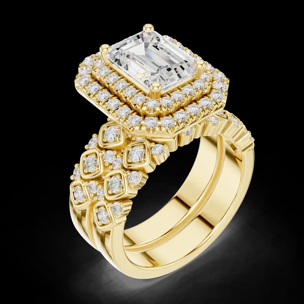 Shell Cove Lab Grown Diamond Open Wire Ring - Image 8 Shell Cove Lab Grown Diamond Open Wire Ring, view 8 of 9