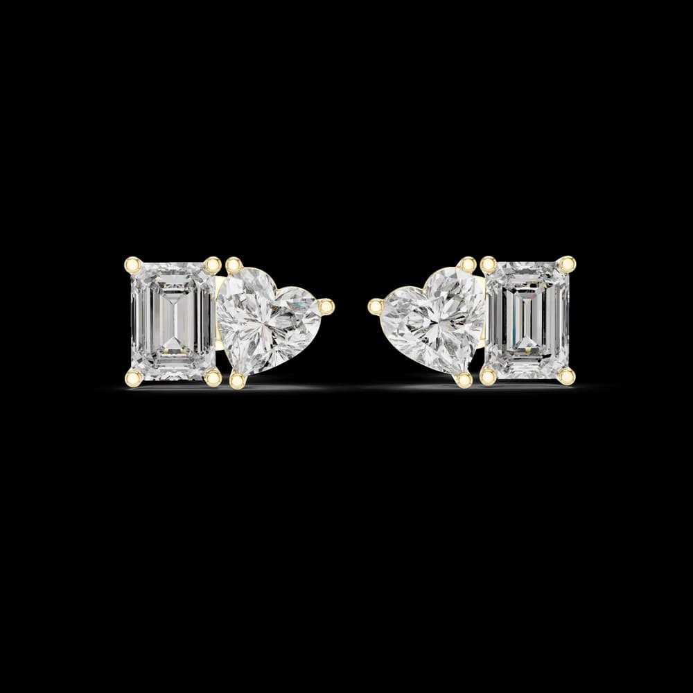 Shimmers Lab grown diamond Earrings set - Image 3 Shimmers Lab grown diamond Earrings set, view 3 of 6