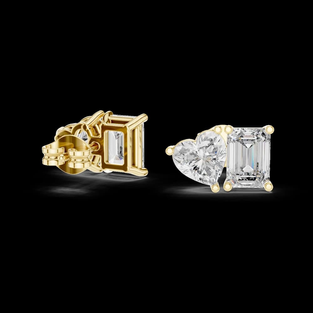 Shimmers Lab grown diamond Earrings set - Image 4 Shimmers Lab grown diamond Earrings set, view 4 of 6