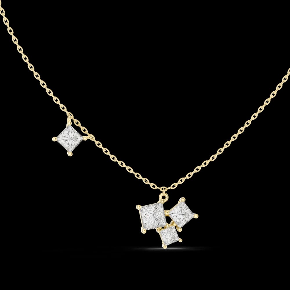 Shining Star lab grown diamond pendant - Image 3 Shining Star lab grown diamond pendant, view 3 of 6