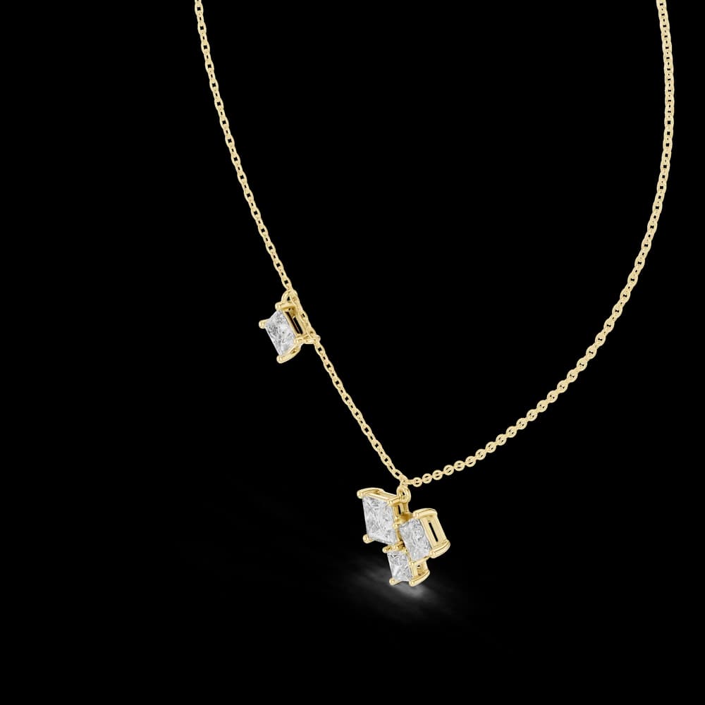 Shining Star lab grown diamond pendant - Image 5 Shining Star lab grown diamond pendant, view 5 of 6