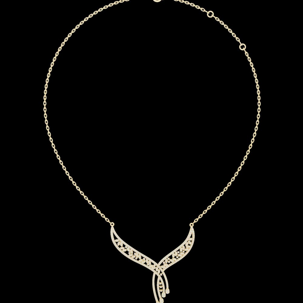 Signature Circular Diamond Lab Grown Necklace - Image 3 Signature Circular Diamond Lab Grown Necklace, view 3 of 6