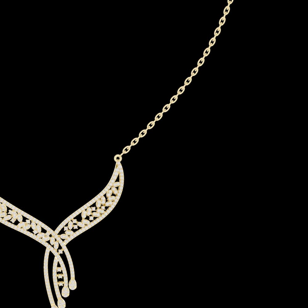 Signature Circular Diamond Lab Grown Necklace - Image 6 Signature Circular Diamond Lab Grown Necklace, view 6 of 6