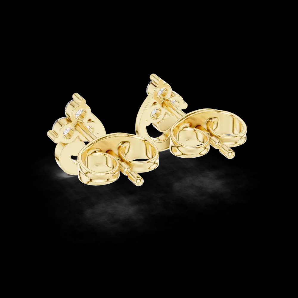 Silent Wish lab grown diamond earring design - Image 6 Silent Wish lab grown diamond earring design, view 6 of 6