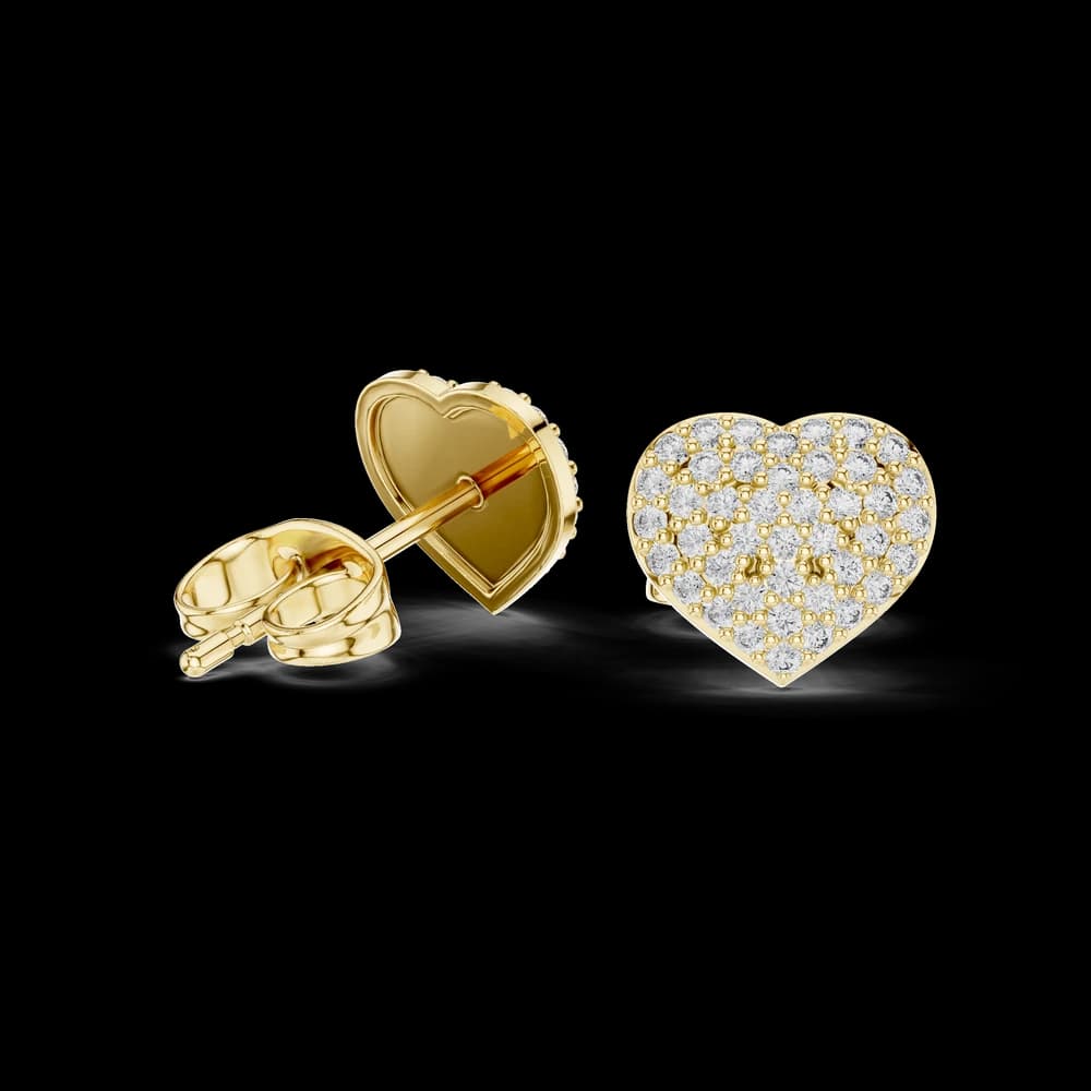 Dizzling Dawn lab grown diamond earring design - Image 4 Dizzling Dawn lab grown diamond earring design, view 4 of 6