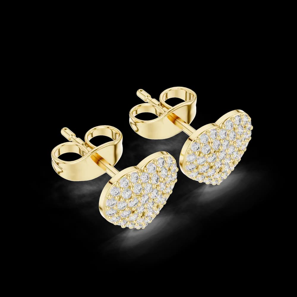Dizzling Dawn lab grown diamond earring design - Image 5 Dizzling Dawn lab grown diamond earring design, view 5 of 6