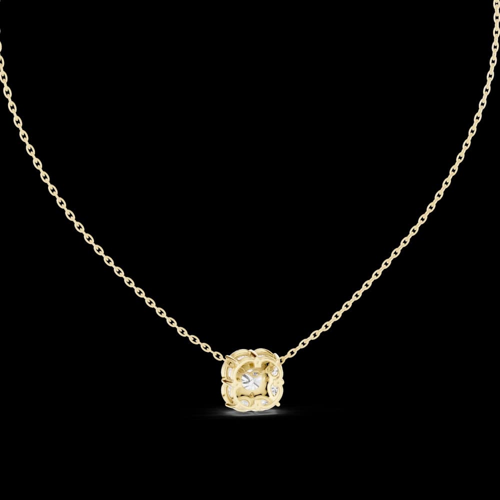 Sharp Lining lab grown diamond pendant - Image 4 Sharp Lining lab grown diamond pendant, view 4 of 6