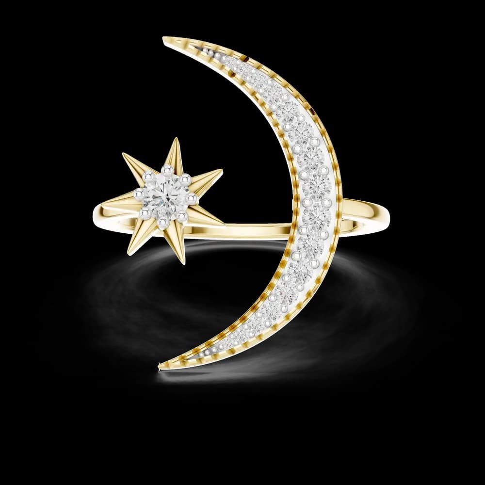 Singular Lab grown diamond Rings band - Image 3 Singular Lab grown diamond Rings band, view 3 of 6