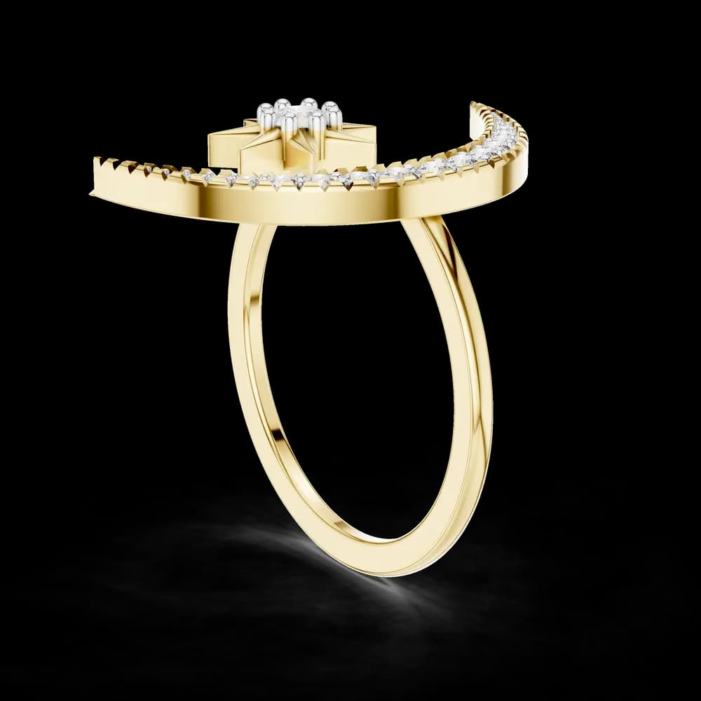 Singular Lab grown diamond Rings band - Image 4 Singular Lab grown diamond Rings band, view 4 of 6
