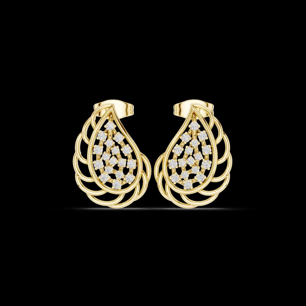 Siren Call Lab Grown Diamond Earrings Studs - Image 3 Siren Call Lab Grown Diamond Earrings Studs, view 3 of 6
