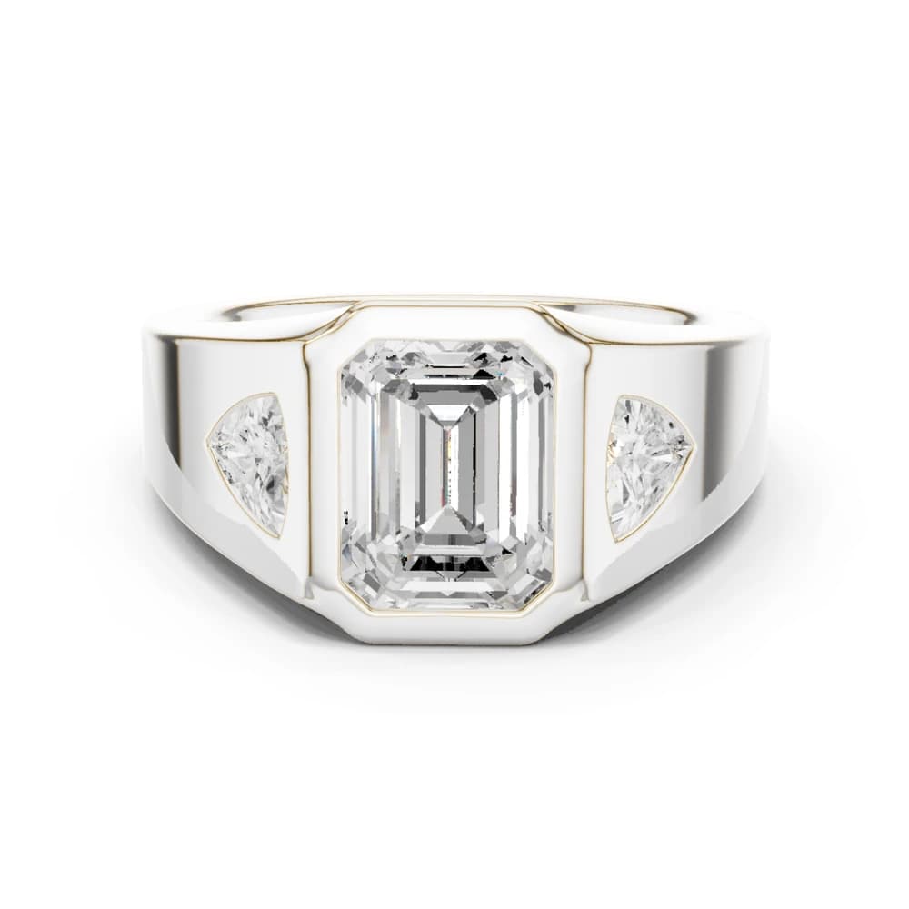 Snap Dragon Lab Grown Diamond Floating Eternity Ring - Image 2 Snap Dragon Lab Grown Diamond Floating Eternity Ring, view 2 of 9