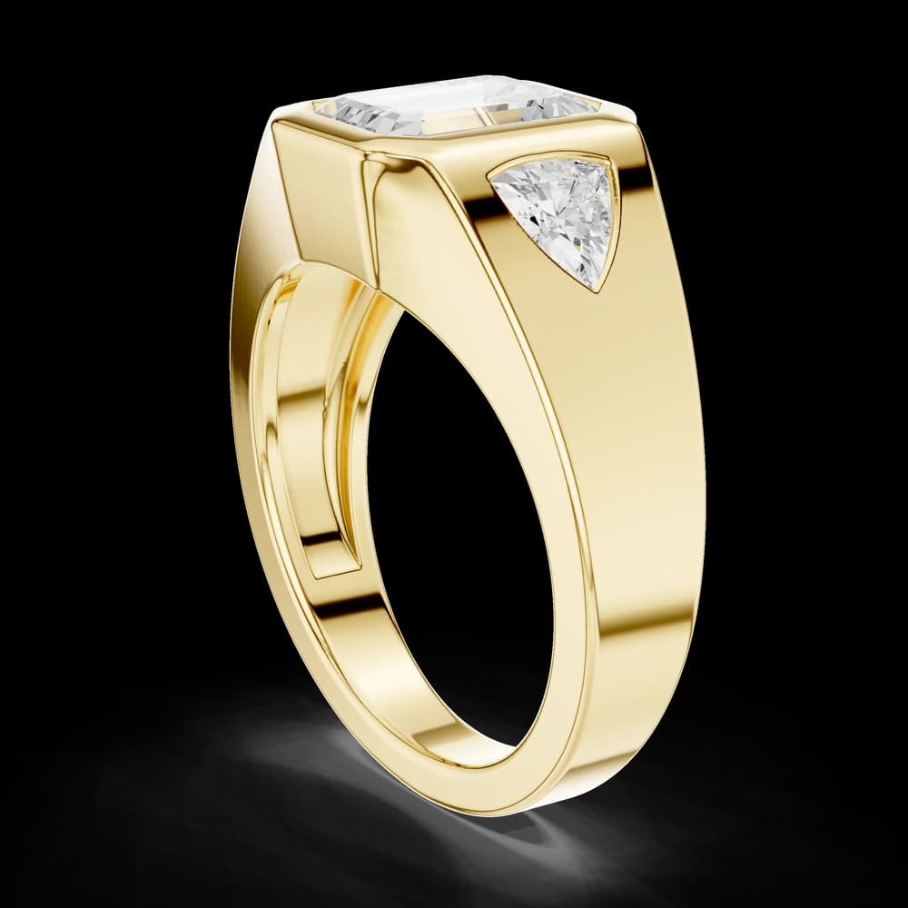 Snap Dragon Lab Grown Diamond Floating Eternity Ring - Image 7 Snap Dragon Lab Grown Diamond Floating Eternity Ring, view 7 of 9