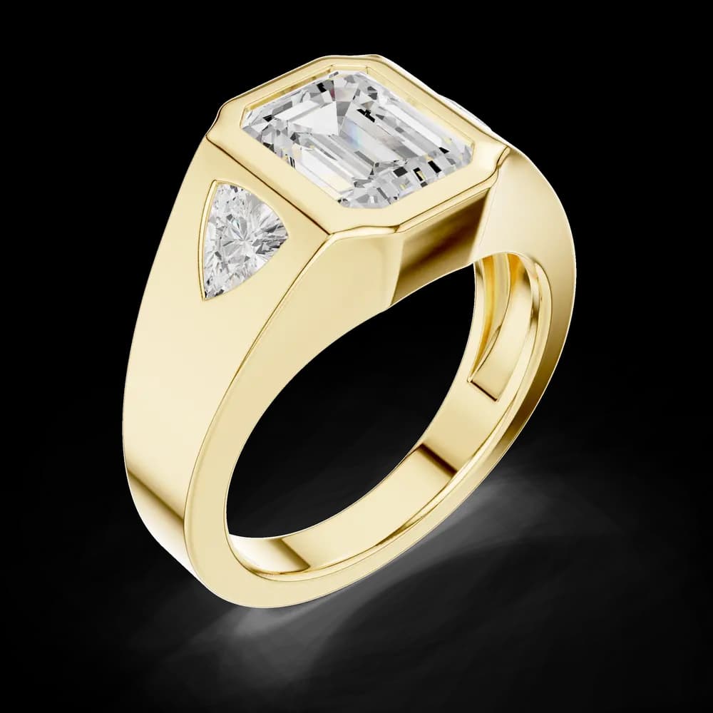 Snap Dragon Lab Grown Diamond Floating Eternity Ring - Image 8 Snap Dragon Lab Grown Diamond Floating Eternity Ring, view 8 of 9