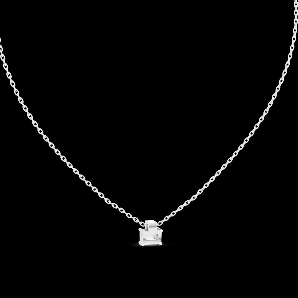 Soft Whisper lab grown diamond pendant - Image 2 Soft Whisper lab grown diamond pendant, view 2 of 6