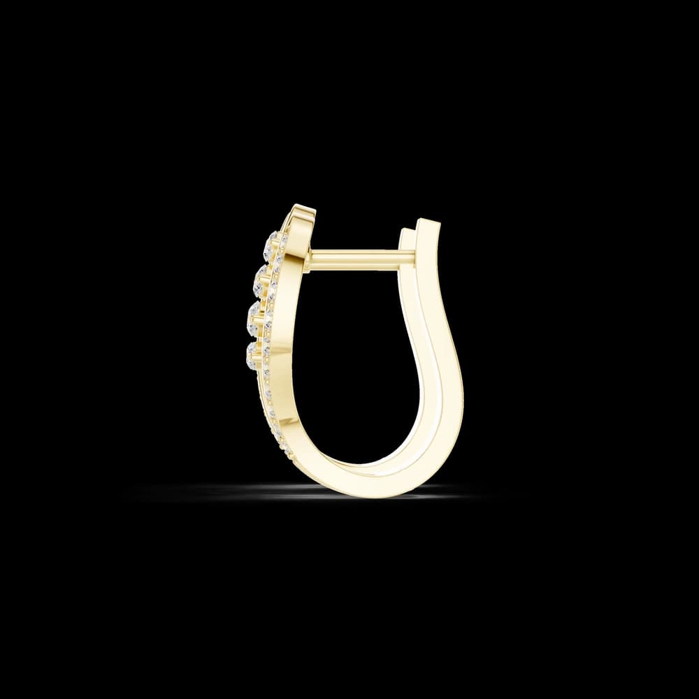 Radiant Crest Lab Grown Diamond Earrings Jewelry - Image 6 Radiant Crest Lab Grown Diamond Earrings Jewelry, view 6 of 6