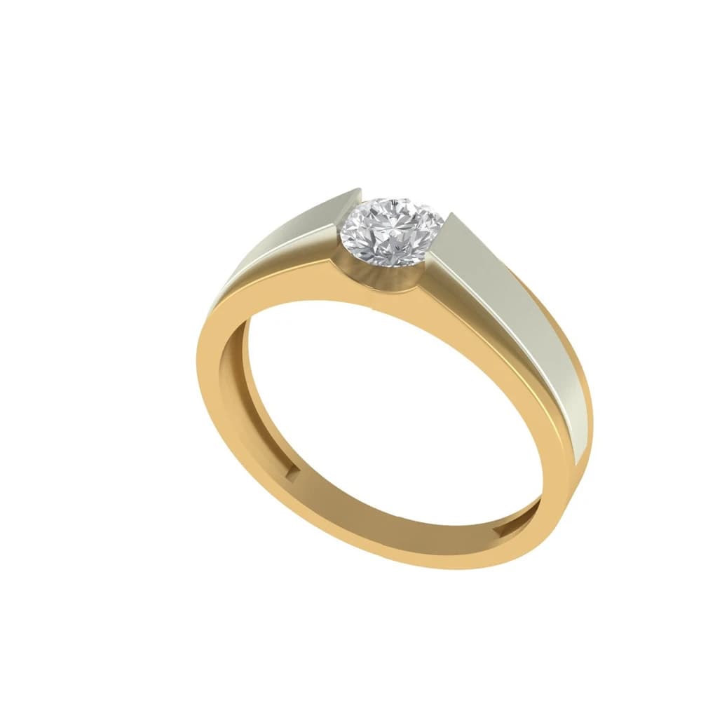 Solivra Men's Lab Grown Diamond ring - Image 1 Solivra Men's Lab Grown Diamond ring, view 1 of 4