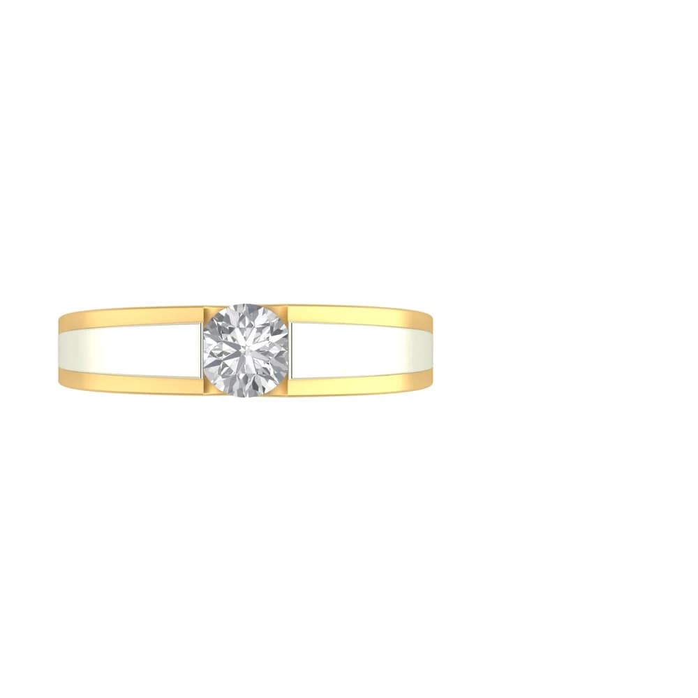 Solivra Men's Lab Grown Diamond ring - Image 3 Solivra Men's Lab Grown Diamond ring, view 3 of 4