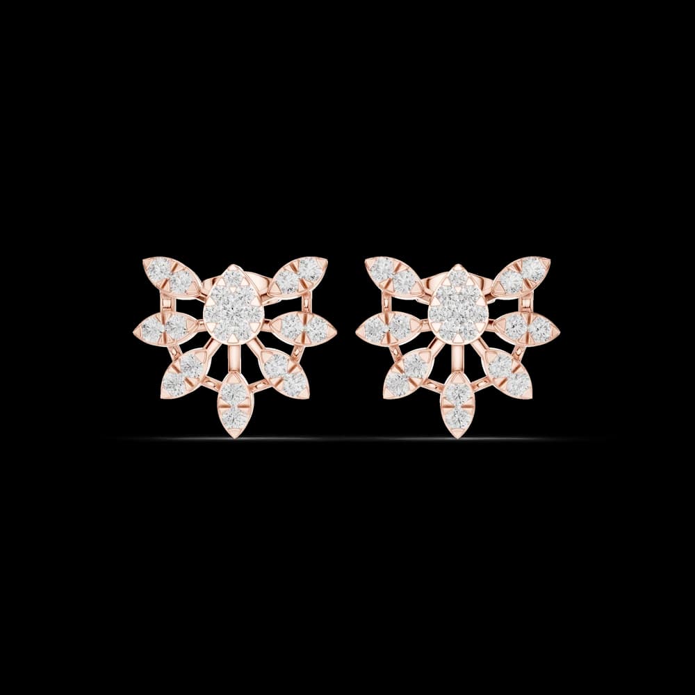 Solstice Ray Lab Grown Diamond Earrings Hoops - Image 1 Solstice Ray Lab Grown Diamond Earrings Hoops, view 1 of 6