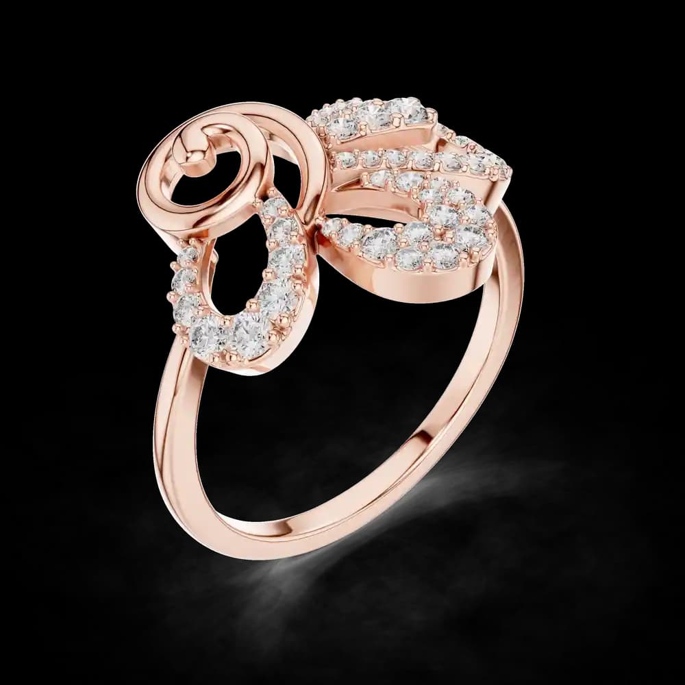 Sophisticated Lab grown diamond ring style - Image 1 Sophisticated Lab grown diamond ring style, view 1 of 1