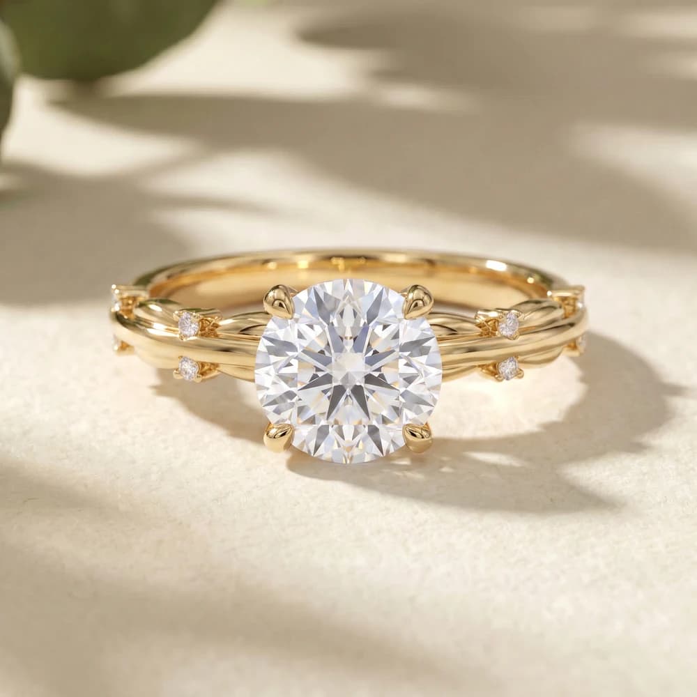 The Windsor Vine lab grown diamond Ring - Image 4 The Windsor Vine lab grown diamond Ring , view 4 of 5