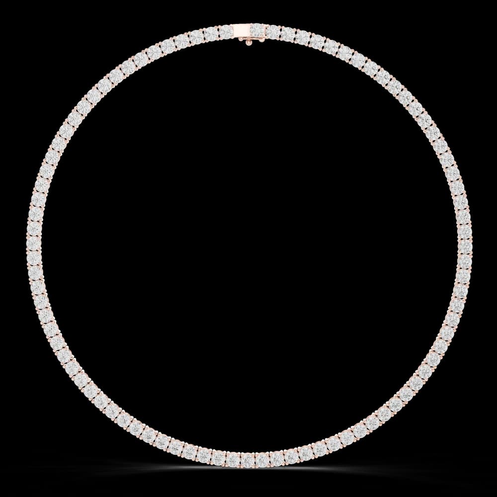Sovereign Brilliant Diamond Lab Grown Necklace - Image 1 Sovereign Brilliant Diamond Lab Grown Necklace, view 1 of 6