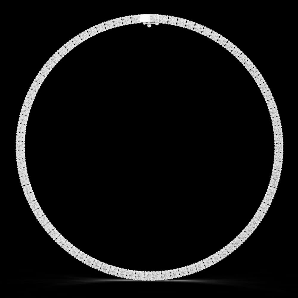 Sovereign Brilliant Diamond Lab Grown Necklace - Image 2 Sovereign Brilliant Diamond Lab Grown Necklace, view 2 of 6