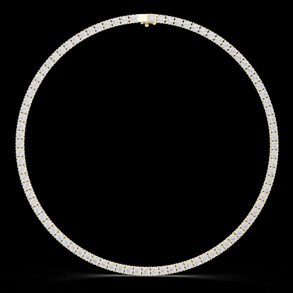 Sovereign Brilliant Diamond Lab Grown Necklace - Image 3 Sovereign Brilliant Diamond Lab Grown Necklace, view 3 of 6