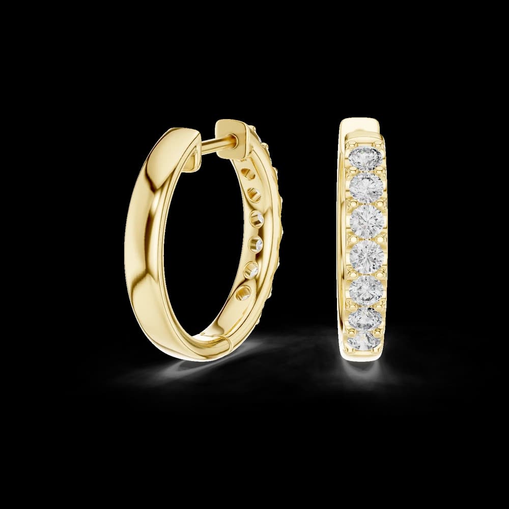 Sparkles Lab grown diamond Earrings style - Image 4 Sparkles Lab grown diamond Earrings style, view 4 of 6