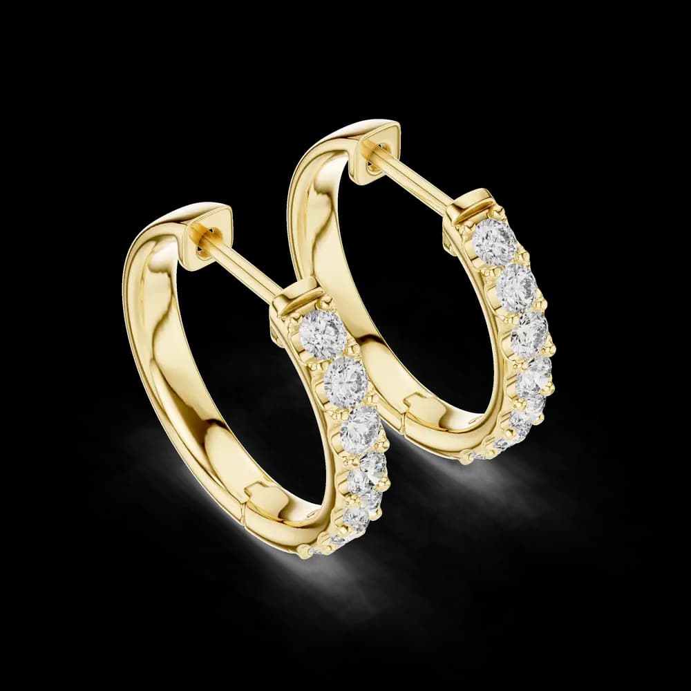 Sparkles Lab grown diamond Earrings style - Image 5 Sparkles Lab grown diamond Earrings style, view 5 of 6