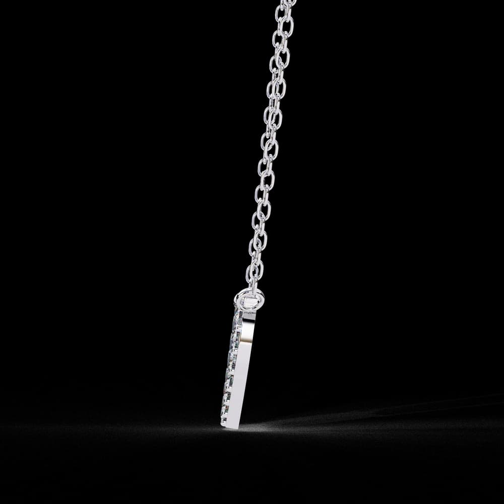 Sparkling Heart Lab Grown Diamond Pendant - Image 18 Sparkling Heart Lab Grown Diamond Pendant, view 18 of 22