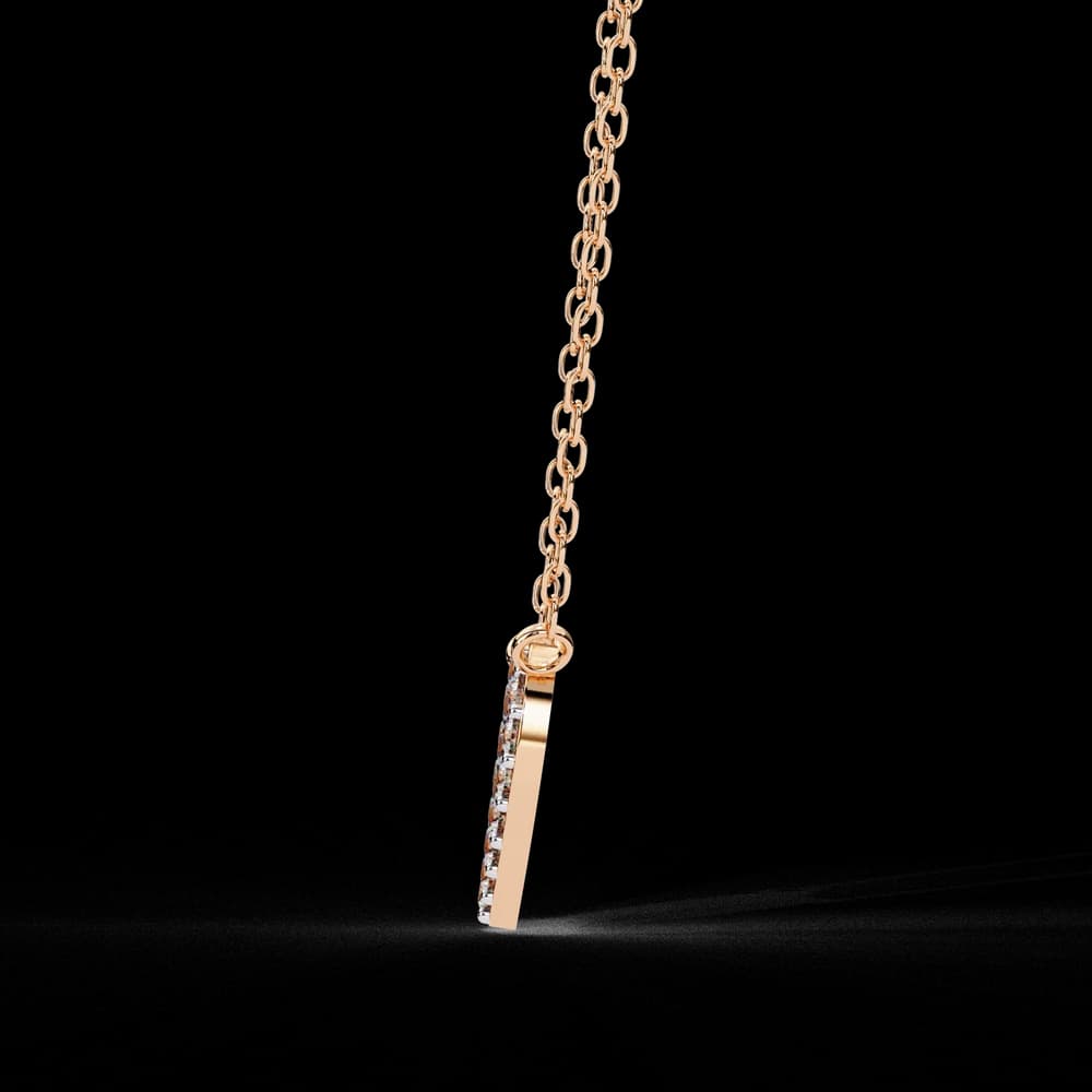 Sparkling Heart Lab Grown Diamond Pendant - Image 19 Sparkling Heart Lab Grown Diamond Pendant, view 19 of 22