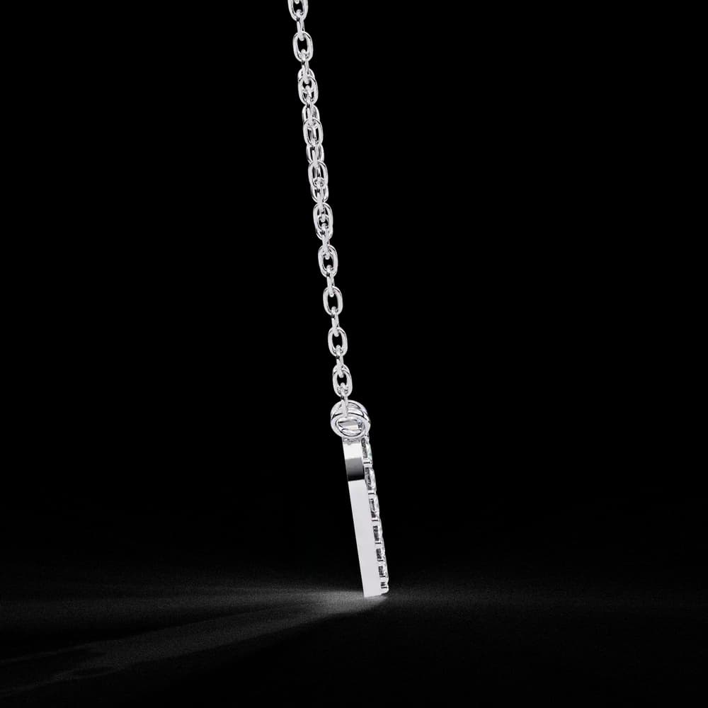 Sparkling Heart Lab Grown Diamond Pendant - Image 8 Sparkling Heart Lab Grown Diamond Pendant, view 8 of 22