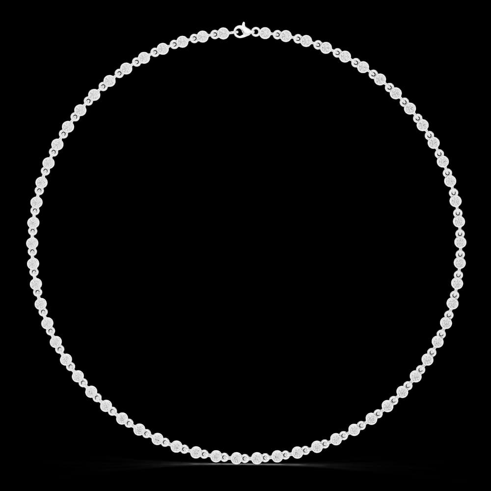 Splendid Circular Diamond Lab Grown Necklace - Image 2 Splendid Circular Diamond Lab Grown Necklace, view 2 of 6