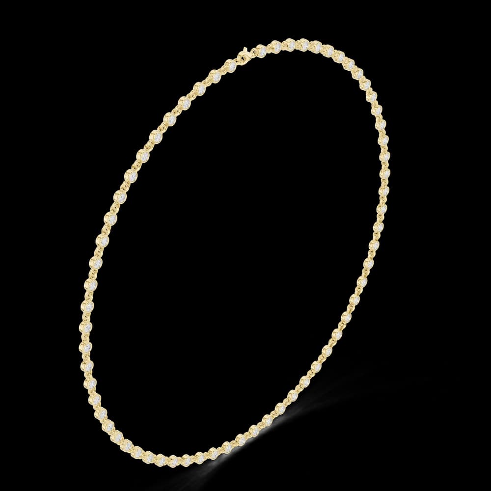 Splendid Circular Diamond Lab Grown Necklace - Image 4 Splendid Circular Diamond Lab Grown Necklace, view 4 of 6
