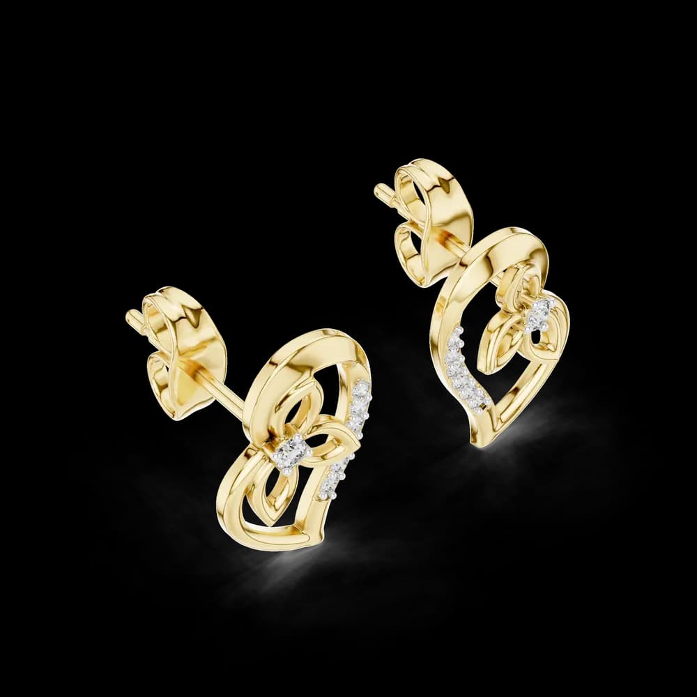 Splendiferous Lab grown diamond Earrings piece - Image 6 Splendiferous Lab grown diamond Earrings piece, view 6 of 7