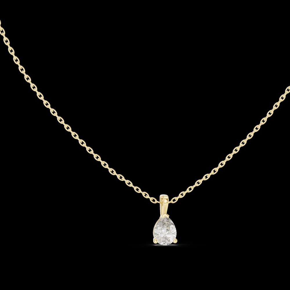 Spring Blossom lab grown diamond pendant - Image 3 Spring Blossom lab grown diamond pendant, view 3 of 6