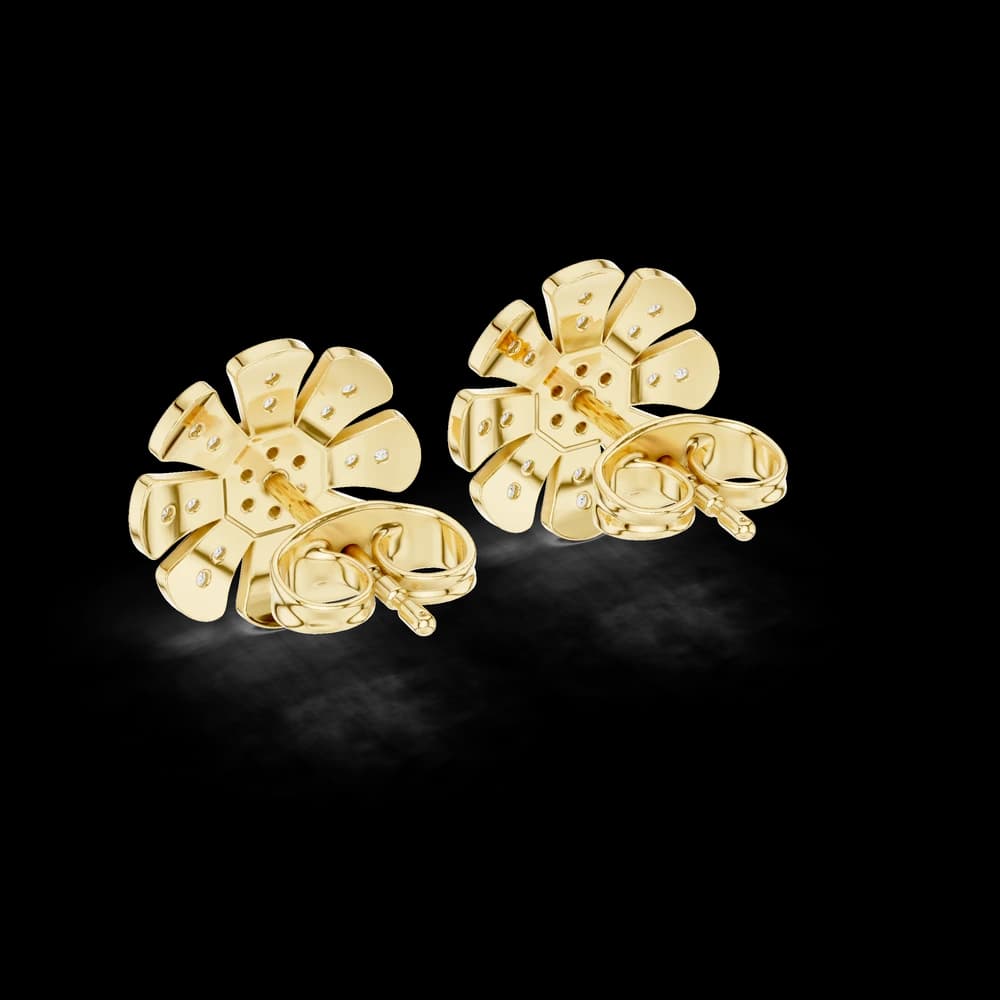 Starlit Gleam lab grown diamond earring design - Image 6 Starlit Gleam lab grown diamond earring design, view 6 of 6