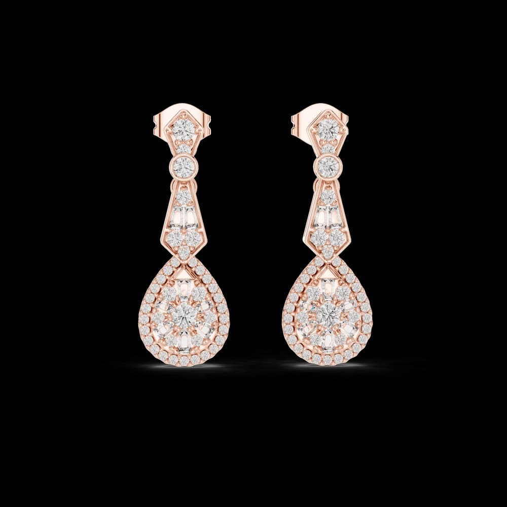 Starlit Lab grown diamond Earrings piece - Image 1 Starlit Lab grown diamond Earrings piece, view 1 of 6