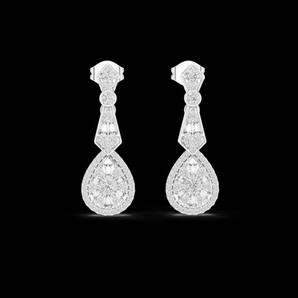 Starlit Lab grown diamond Earrings piece - Image 2 Starlit Lab grown diamond Earrings piece, view 2 of 6