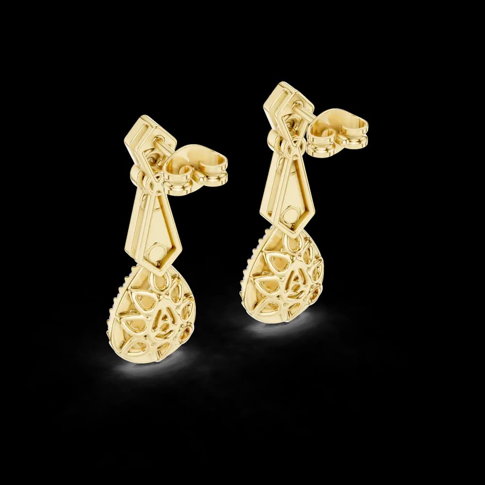 Starlit Lab grown diamond Earrings piece - Image 4 Starlit Lab grown diamond Earrings piece, view 4 of 6