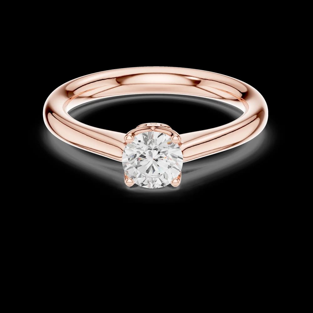 Stone Shadow Lab Grown Diamond Ring - Image 1 Stone Shadow Lab Grown Diamond Ring, view 1 of 6